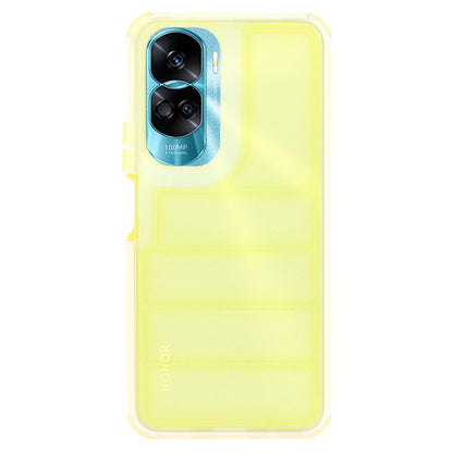Coque pour Honor 90 Lite, Techsuit, Wave Shield, Jaune