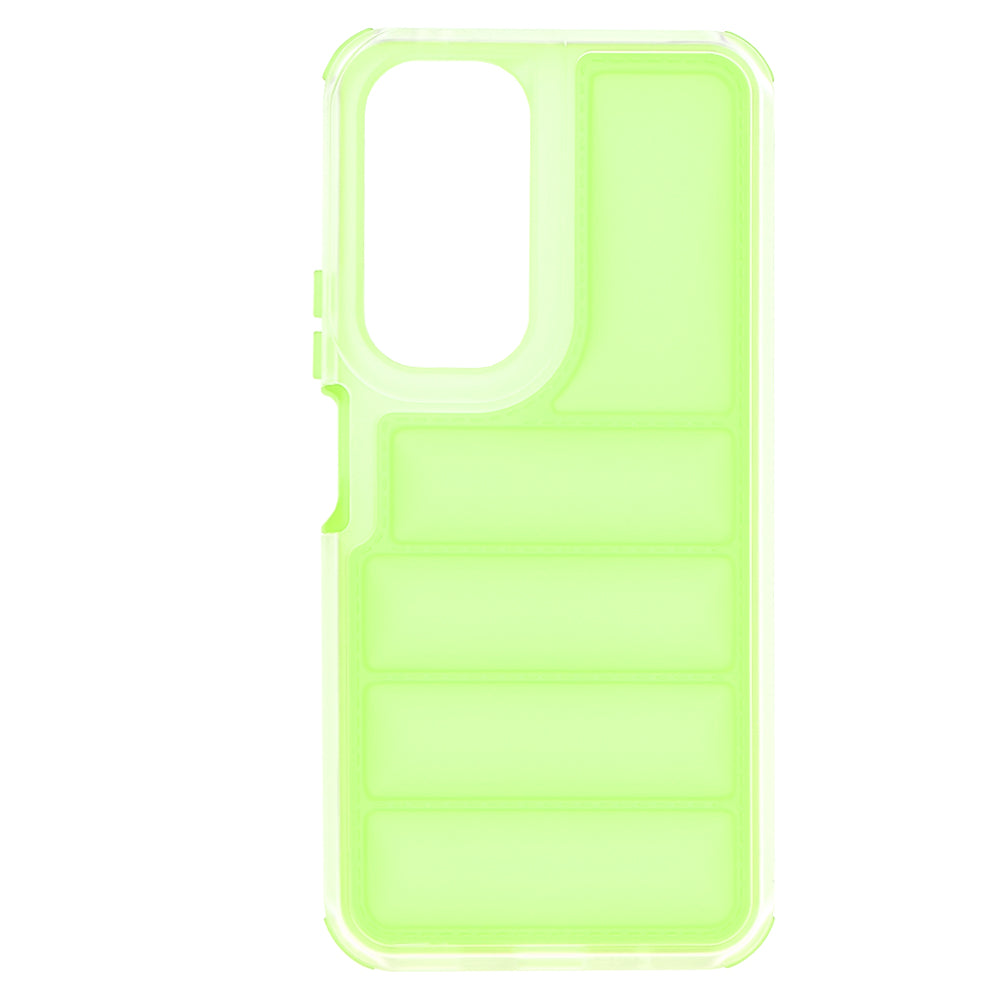 Coque pour Honor 90 Lite, Techsuit, Wave Shield, Vert