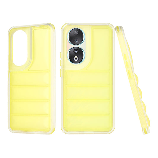 Coque pour Honor 90, Techsuit, Wave Shield, Jaune