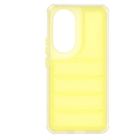 Coque pour Honor 90, Techsuit, Wave Shield, Jaune