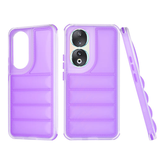 Coque pour Honor 90, Techsuit, Wave Shield, Violet