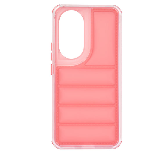 Coque pour Honor 90, Techsuit, Wave Shield, Rouge