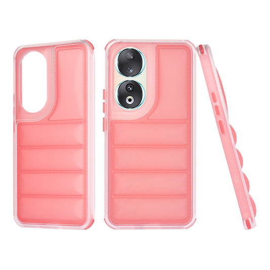 Coque pour Honor 90, Techsuit, Wave Shield, Rouge