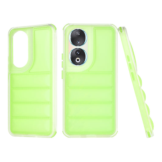 Coque pour Honor 90, Techsuit, Wave Shield, Vert