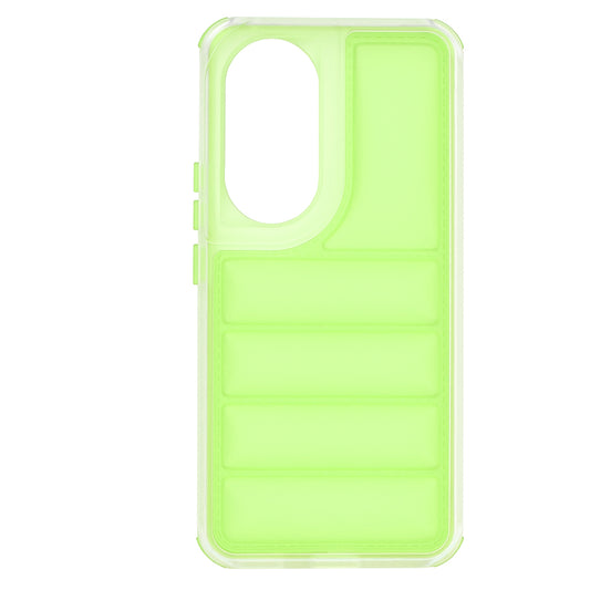 Coque pour Honor 90, Techsuit, Wave Shield, Vert