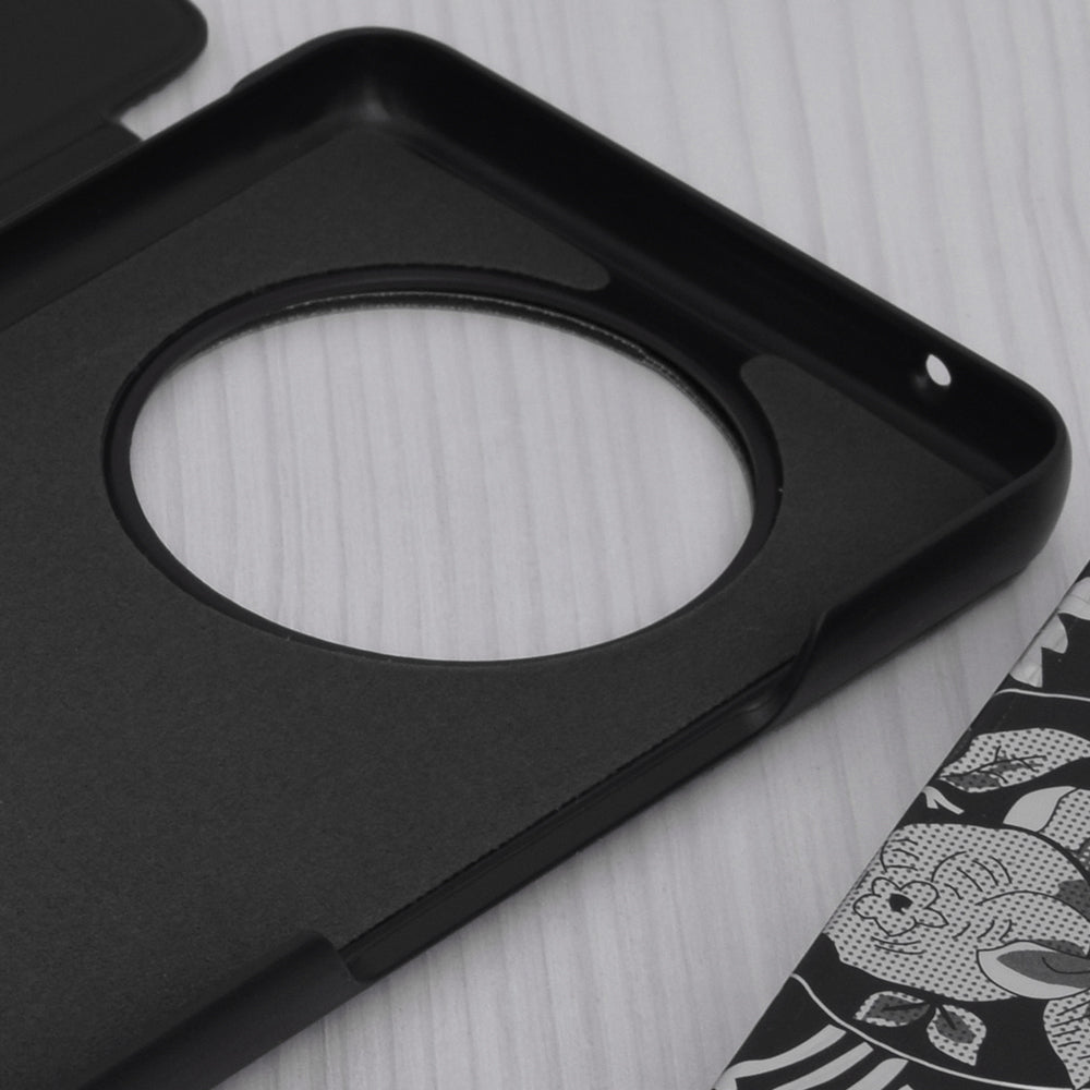 Coque pour Honor Magic4 Lite, Techsuit, eFold, Noire