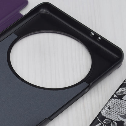 Coque pour Honor Magic5 Lite, Techsuit, eFold, Violet