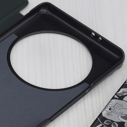 Coque pour Honor Magic5 Lite, Techsuit, eFold, Vert
