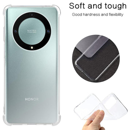 Case for Honor Magic5 Lite, Techsuit, Shockproof Clear, Transparent