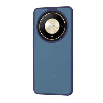 Coque pour Honor Magic6 Lite, Techsuit, HaloFrost, Bleu marine