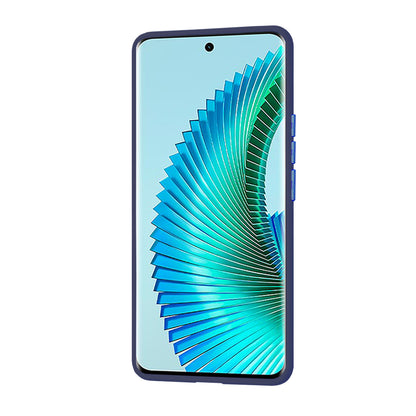 Coque pour Honor Magic6 Lite, Techsuit, HaloFrost, Bleu marine