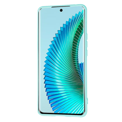 Coque pour Honor Magic6 Lite, Techsuit, SoftFlex, Turquoise