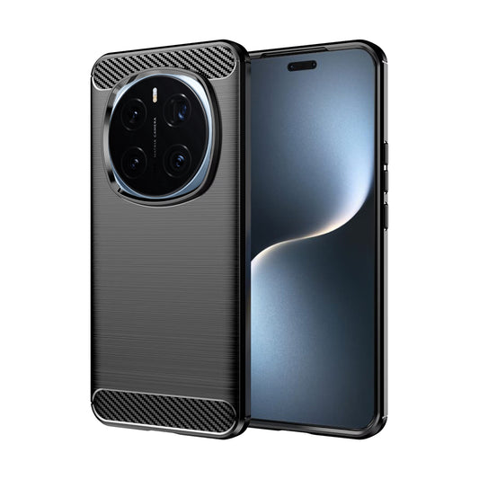 Coque pour Honor Magic7 Pro, Techsuit, Carbone, Noire