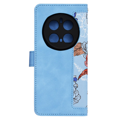 Coque pour Honor Magic7 Pro, Techsuit, FlipCraft, Bleu