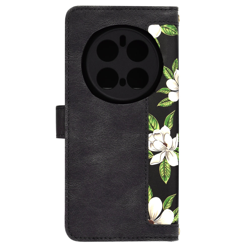 Coque pour Honor Magic7 Pro, Techsuit, FlipCraft, Noire