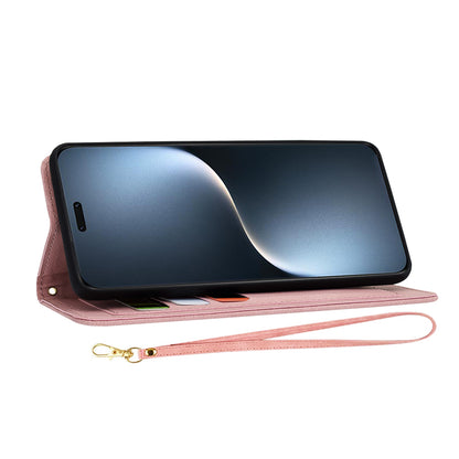 Coque pour Honor Magic7 Pro, Techsuit, FlipCraft, Rose