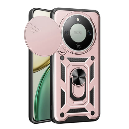 Case for Honor Magic8 Lite, Techsuit, CamShield, Rose Gold