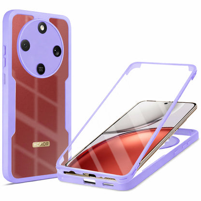 Étui pour Honor Magic8 Lite, Techsuit, ColorVerse 360, Violet