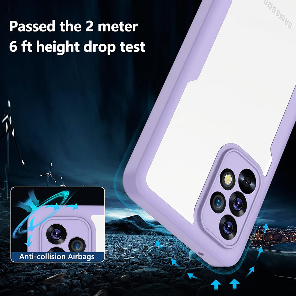 Étui pour Honor Magic8 Lite, Techsuit, ColorVerse 360, Violet