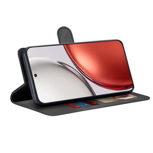 Étui pour Honor Magic8 Lite, Techsuit, Diary Book, Noir