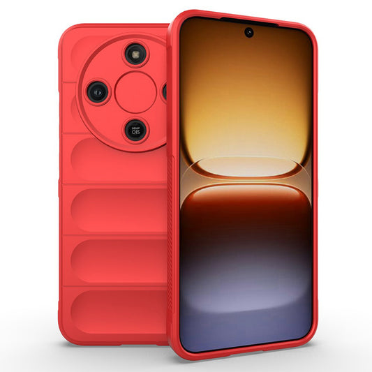 Étui pour Honor Magic8 Lite, Techsuit, Magic Shield, Rouge