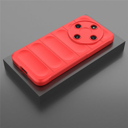 Étui pour Honor Magic8 Lite, Techsuit, Magic Shield, Rouge