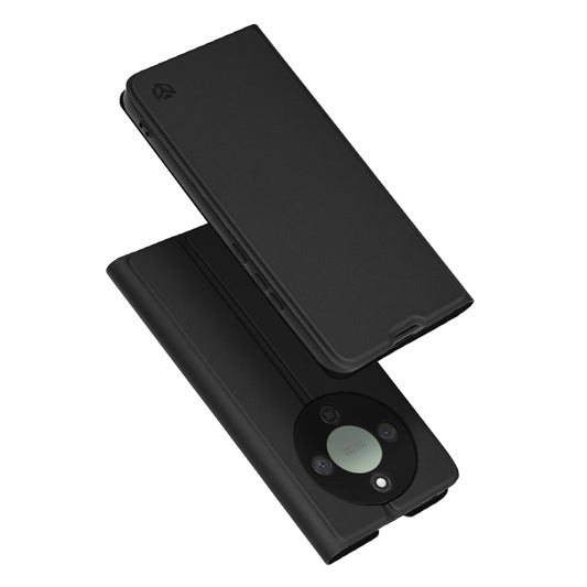 Étui pour Honor Magic8 Lite, Techsuit, Magskin Book, Noir