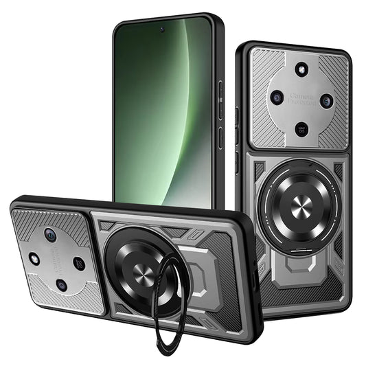 Étui pour Honor Magic8 Lite, Techsuit, RuggedCam, Gris