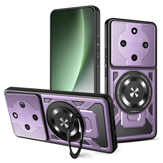 Étui pour Honor Magic8 Lite, Techsuit, RuggedCam, Violet