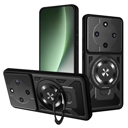 Case for Honor Magic8 Lite, Techsuit, RuggedCam, Black