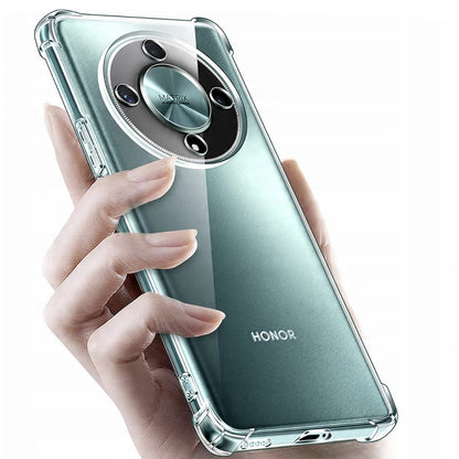 Étui pour Honor Magic8 Lite, Techsuit, Shockproof Clear, Transparent