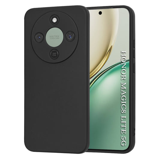 Étui pour Honor Magic8 Lite, Techsuit, SoftFlex, Noir