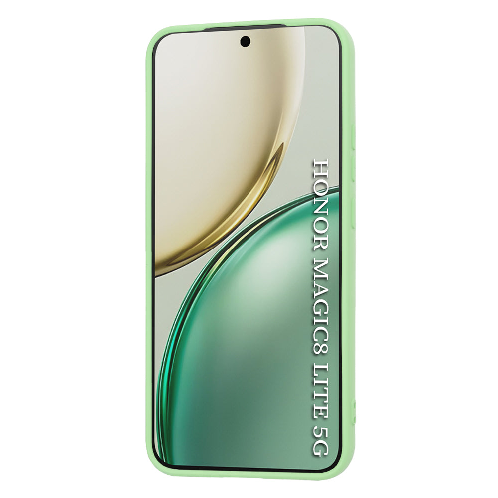 Étui pour Honor Magic8 Lite, Techsuit, SoftFlex, Vert Clair