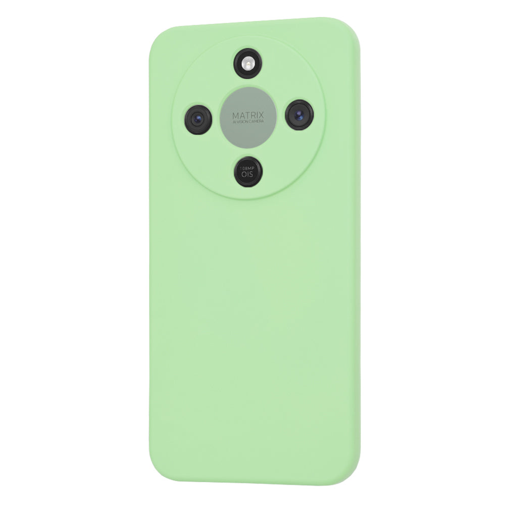 Étui pour Honor Magic8 Lite, Techsuit, SoftFlex, Vert Clair