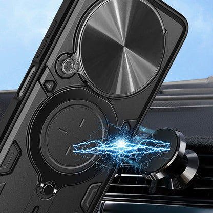 Étui pour Honor Magic8 Pro, Techsuit, CamGuard Pro, Bleu