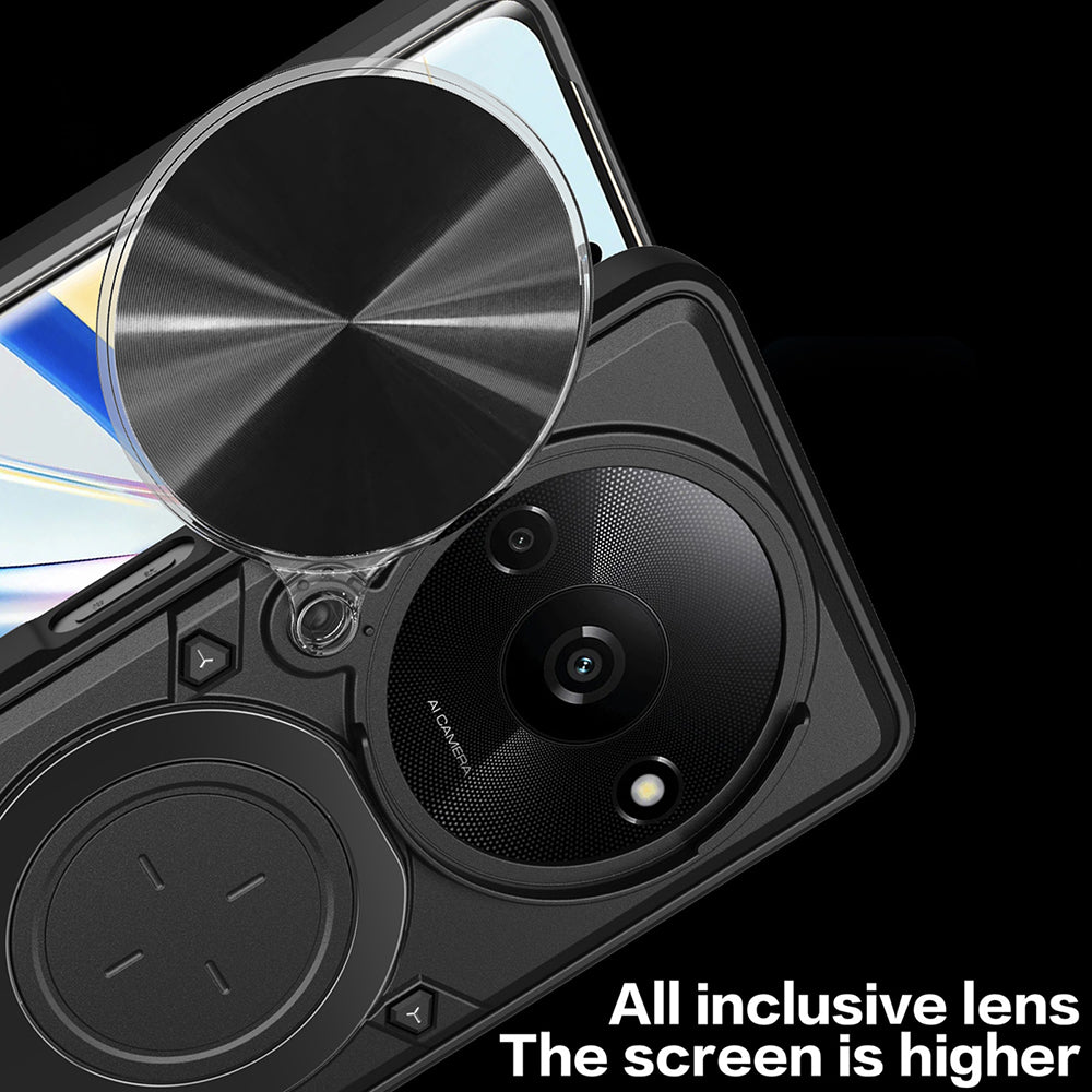 Case for Honor Magic8 Pro, Techsuit, CamGuard Pro, Red