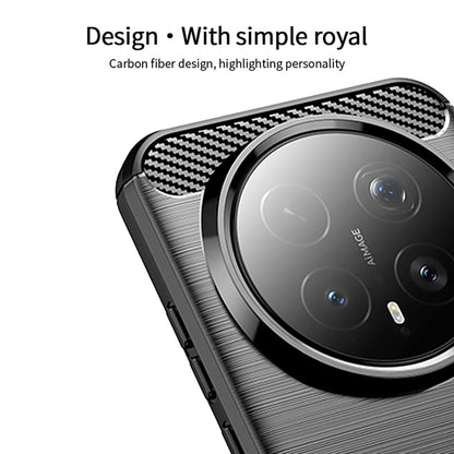 Coque pour Honor Magic8 Pro, Techsuit, Carbone, Noire