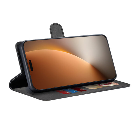 Étui pour Honor Magic8 Pro, Techsuit, Diary Book, Noir