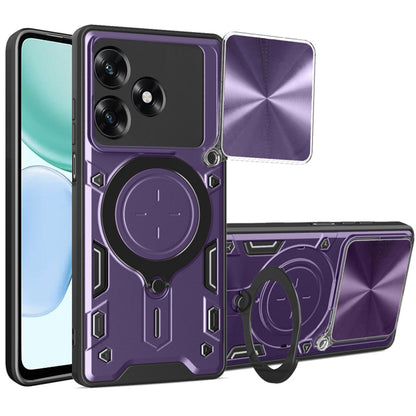 Étui pour Honor X5c Plus, Techsuit, CamGuard Pro, Violet