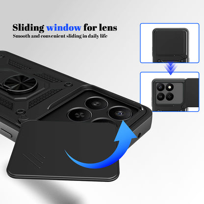 Case for Honor X5c Plus, Techsuit, CamShield, Blue