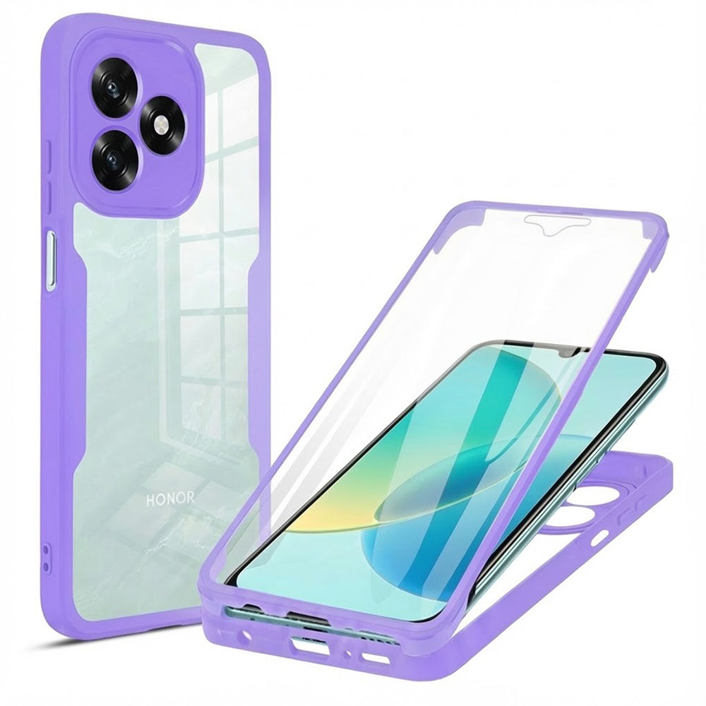 Étui pour Honor X5c Plus, Techsuit, ColorVerse 360, Violet