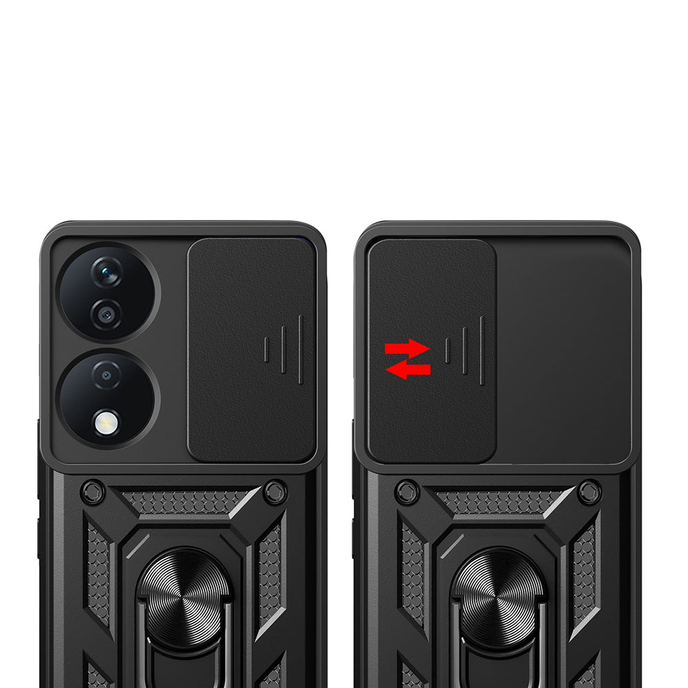 Étui pour Honor X7b 5G / 90 Smart / X7b 4G, Techsuit, CamShield, Vert