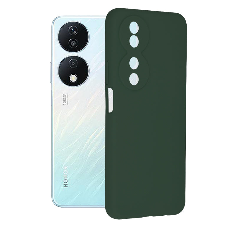 Coque pour Honor X7b 5G / 90 Smart / X7b 4G, Techsuit, Soft Edge, Vert Foncé