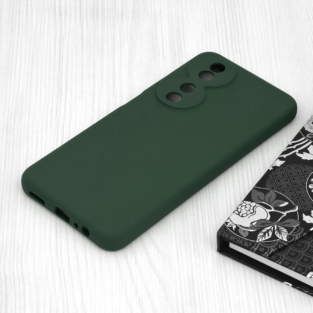 Coque pour Honor X7b 5G / 90 Smart / X7b 4G, Techsuit, Soft Edge, Vert Foncé
