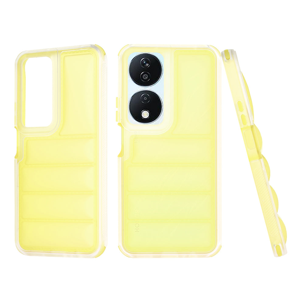 Coque pour Honor X7b 5G / 90 Smart / X7b 4G, Techsuit, Wave Shield, Jaune