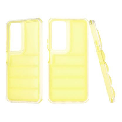 Coque pour Honor X7b 5G / 90 Smart / X7b 4G, Techsuit, Wave Shield, Jaune