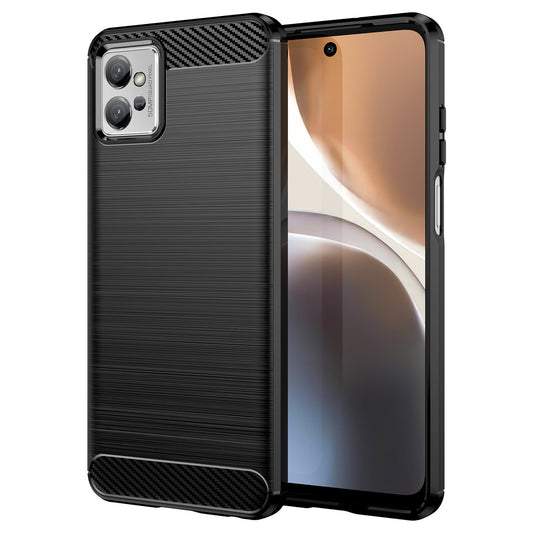Coque pour Honor X8a, OEM, Carbon Pro, Noire