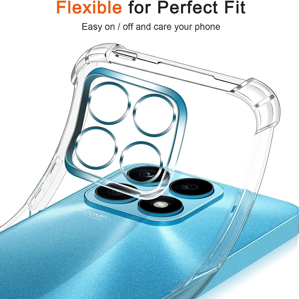 Coque pour Honor X8a, Techsuit, Anti-choc Claire, Transparente