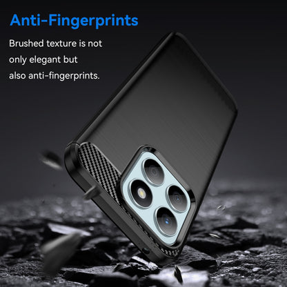 Coque pour Honor X8b, Techsuit, Carbone, Noire