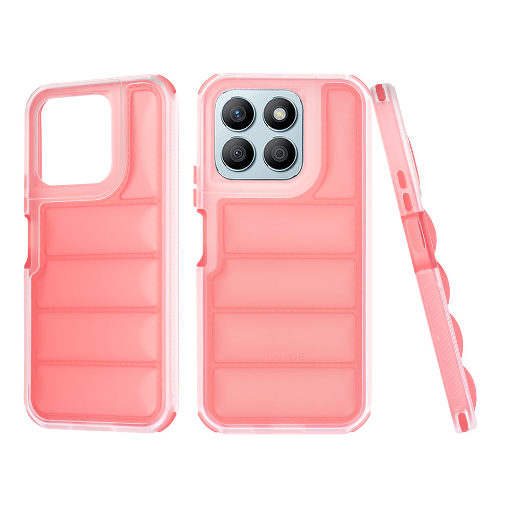 Coque pour Honor X8b, Techsuit, Wave Shield, Rouge